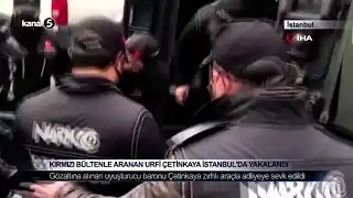 Kırmızı Bültenle Aranan Urfi Çetinkaya İstanbul’da Yakalandı
