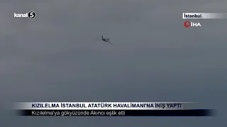 Kızılelma İstanbul Atatürk Havalimanı’na İniş Yaptı