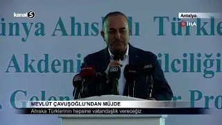 Mevlüt Çavuşoğlu’ndan Müjde