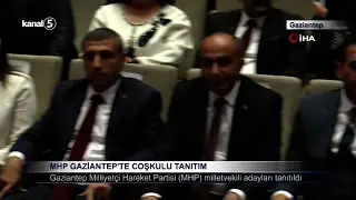 MHP Gaziantep’te Coşkulu Tanıtım