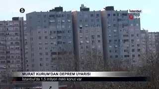 Murat Kurum’dan Deprem Uyarısı