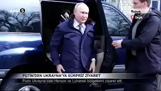 Putin’den Ukrayna’ya Sürpriz Ziyaret