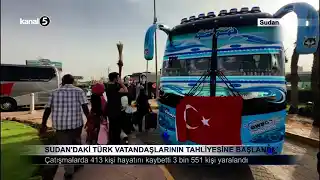 Sudan’daki Türk Vatandaşlarının Tahliyesine Başlandı