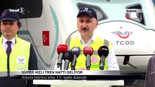 Süper Hızlı Tren Hattı Geliyor
