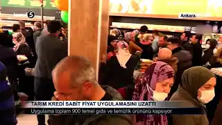 Tarım Kredi Sabit Fiyat Uygulamasını Uzattı