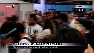 THY’nin Hatay-İstanbul Seferi İptal Edildi