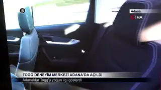 Togg Deneyim Merkezi Adana’da Açıldı