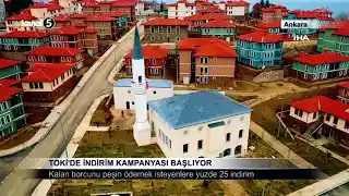 TOKİ’de İndirim Kampanyası Başlıyor