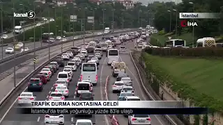 Trafik Durma Noktasına Geldi
