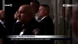Trump Hakim Karşısında