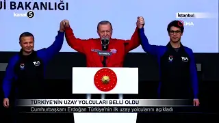 Türkiye’nin Uzay Yolcuları Belli Oldu