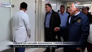 Yunanistan Savunma Bakanından Türkiye Mesajı