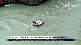 19’uncu Günde Kaybolan 3 Gençten Acı Haber Geldi