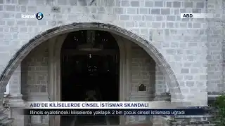ABD’de Kiliselerde Cinsel İstismar Skandalı