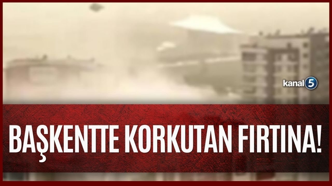 Ankara Fırtınaya Teslim Oldu