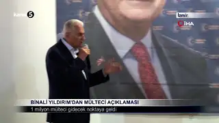 Binali Yıldırım’dan Mülteci Açıklaması