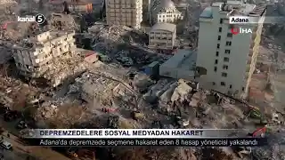 Depremzedelere Sosyal Medyadan Hakaret