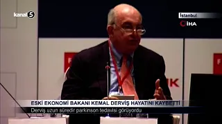 Eski Ekonomi Bakanı Kemal Derviş Hayatını Kaybetti