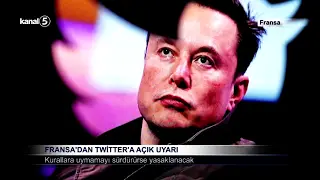 Fransa’dan Twitter’a Açık Uyarı