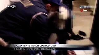 Gaziantep’te Terör Operasyonu