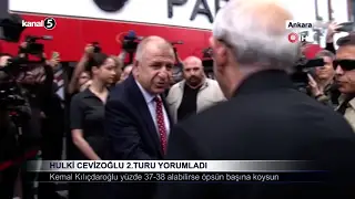 Hulki Cevizoğlu 2.Turu Yorumladı