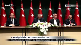Kamu İşçisinin Zam Oranı Belli Oldu