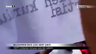 Muharrem İnce Çok Sert Çıktı