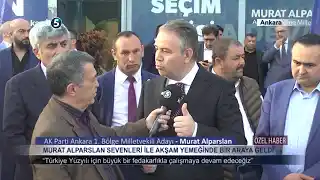 Murat Alparslan sevenleri ile akşam yemeğinde bir araya geldi