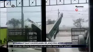 Myanmar’daki Kasırganın Bilançosu Ağırlaşıyor