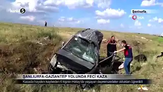 Şanlıurfa-Gaziantep Yolunda Feci Kaza