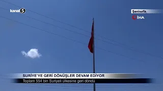 Suriye’ye Geri Dönüşler Devam Ediyor