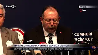 Türkiye 28 Mayıs’ta Yeniden Sandığa Gidiyor