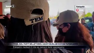 Yeşil Sol Parti Milletvekili Adayı Muslum Koyun Tutuklandı
