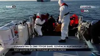 Yunanistan Ölüme İtiyor Sahil Güvenlik Kurtarıyor