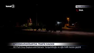 Afyonkarahisar’da Trafik Kazası