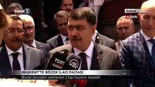 Başkent’te Böcek İlacı Faciası