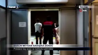 Düğün Meydan Savaşına Döndü