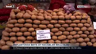 Enflasyonda Mayıs Ayı Rakamları Belli Oldu