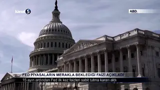 Fed Piyasaların Merakla Beklediği Faizi Açıkladı