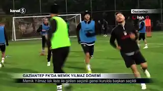 Gaziantep FK’da Memik Yılmaz Dönemi