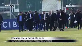 İstanbul Valisi Davut Gül Oldu