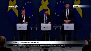 İsveç’ten NATO Kararı