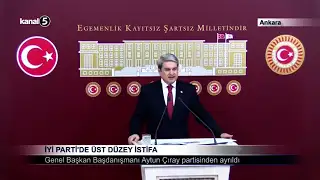 İYİ Parti’de Üst Düzey İstifa