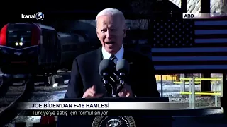 Joe Biden’dan F-16 Hamlesi