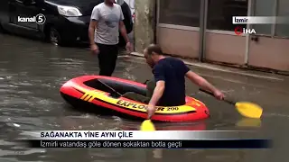 Sağanakta Yine Aynı Çile
