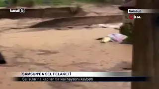 Samsun’da Sel Felaketi