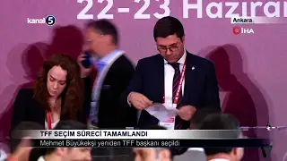 TFF Seçim Süreci Tamamlandı
