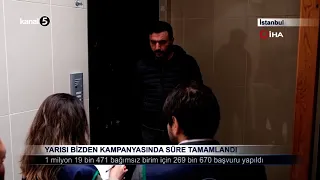 Yarısı Bizden Kampanyasında Süre Tamamlandı