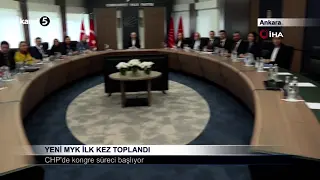 Yeni MYK İlk Kez Toplandı