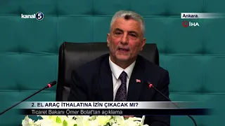 2. El Araç İthalatına İzin Çıkacak mı?